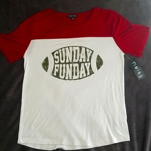 NWT-Sunday Funday TShirt